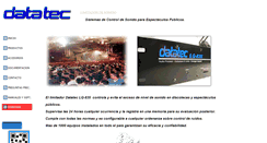 Desktop Screenshot of datatecargentina.com.ar