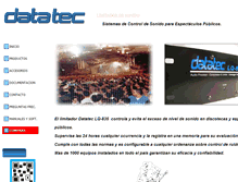 Tablet Screenshot of datatecargentina.com.ar